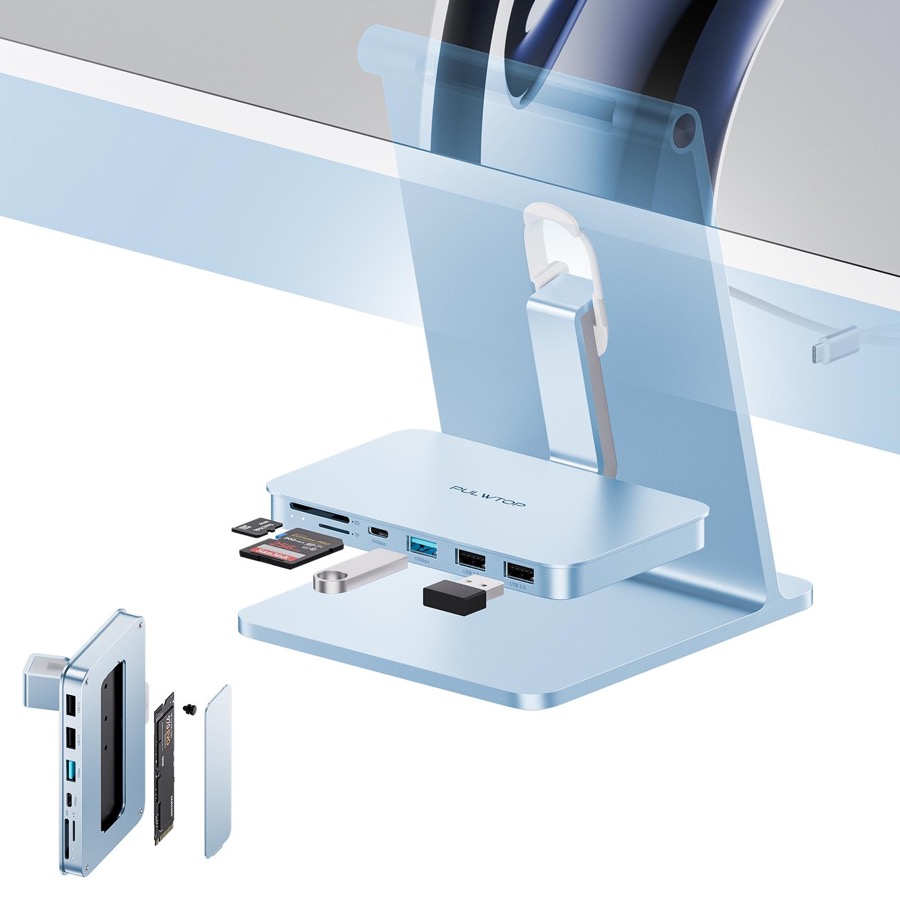 PULWTOP USB C Hub for iMac